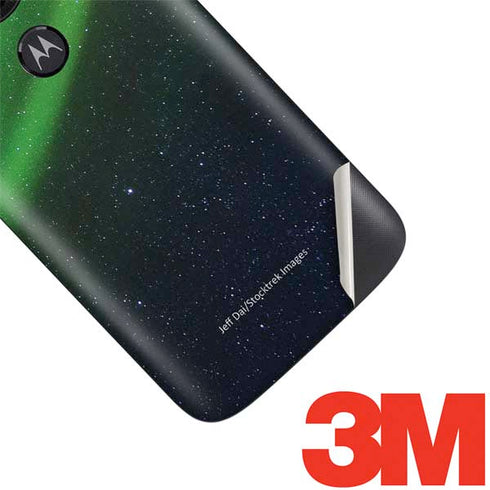StockTrek Aurora Borealis Dances Above the Arctic Ocean Moto E5 Play Skin