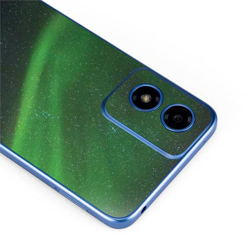 StockTrek Aurora Borealis Dances Above the Arctic Ocean Moto G Play 4G (2024) Skin