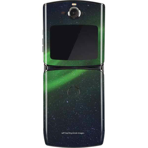 StockTrek Aurora Borealis Dances Above the Arctic Ocean Motorola RAZR Skin