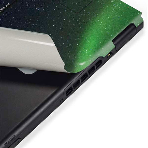 StockTrek Aurora Borealis Dances Above the Arctic Ocean Nintendo Switch Bundle Skin