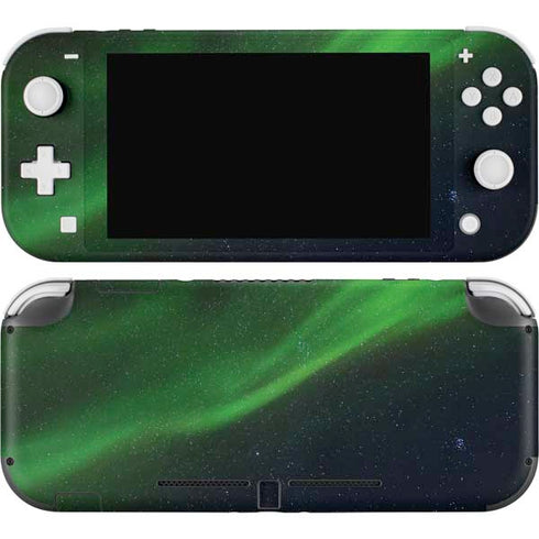 StockTrek Aurora Borealis Dances Above the Arctic Ocean Nintendo Switch Lite Skin