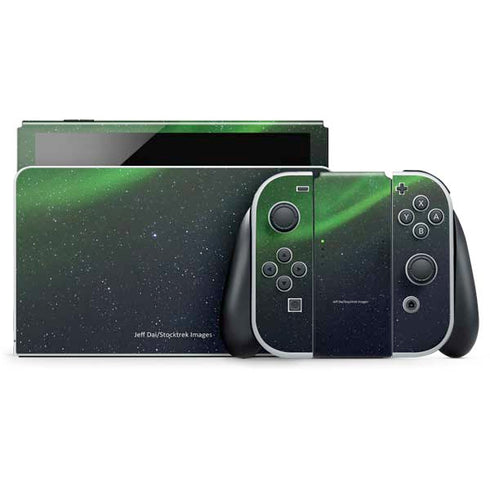 StockTrek Aurora Borealis Dances Above the Arctic Ocean Nintendo Skins
