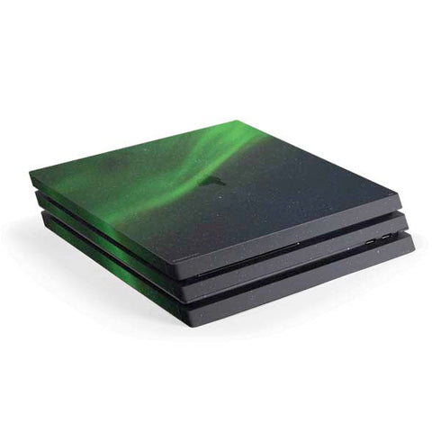 StockTrek Aurora Borealis Dances Above the Arctic Ocean PS4 Pro Console Skin
