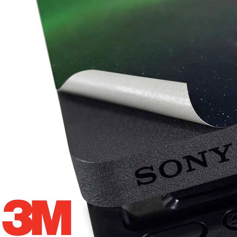 StockTrek Aurora Borealis Dances Above the Arctic Ocean PS4 Pro Console Skin