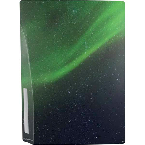StockTrek Aurora Borealis Dances Above the Arctic Ocean PS5 Console Skin
