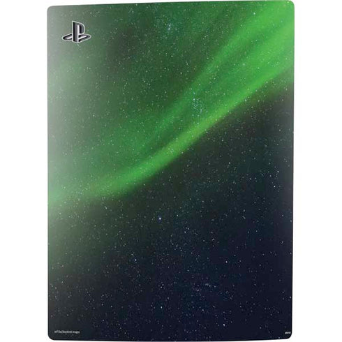StockTrek Aurora Borealis Dances Above the Arctic Ocean PS5 Digital Edition Console Skin