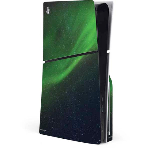 StockTrek Aurora Borealis Dances Above the Arctic Ocean PlayStation PS5 Skins