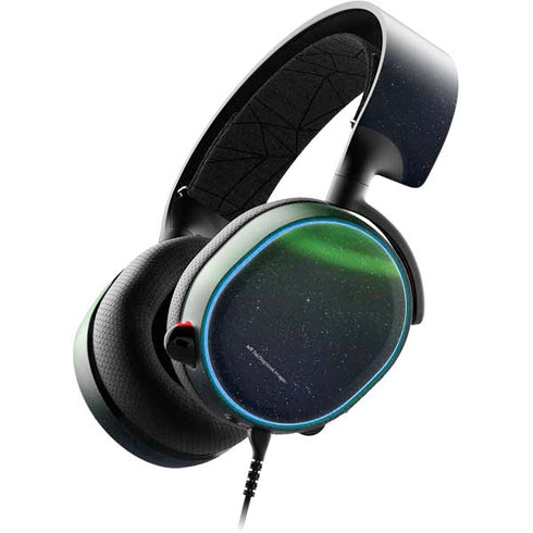 StockTrek Aurora Borealis Dances Above the Arctic Ocean SteelSeries Arctis 3 Skin