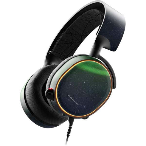 StockTrek Aurora Borealis Dances Above the Arctic Ocean SteelSeries Arctis 5 Skin