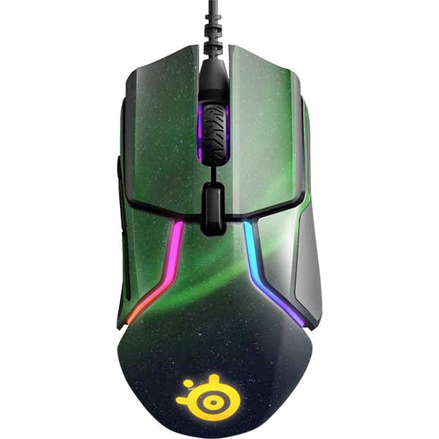 StockTrek Aurora Borealis Dances Above the Arctic Ocean SteelSeries Rival 600 Gaming Mouse Skin