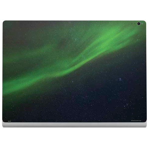StockTrek Aurora Borealis Dances Above the Arctic Ocean Surface Book 2 15in Skin