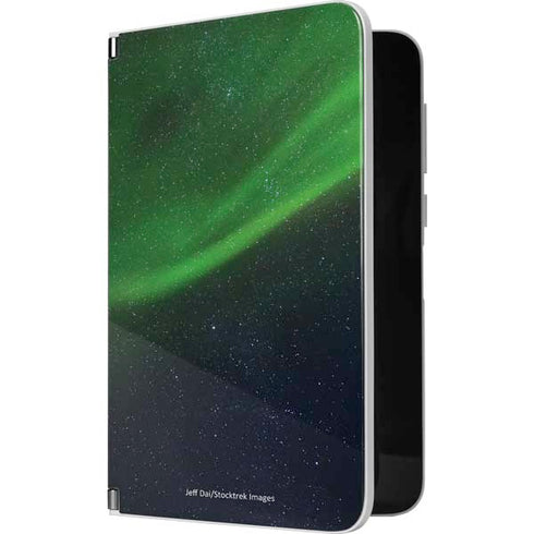 StockTrek Aurora Borealis Dances Above the Arctic Ocean Surface Duo Skin