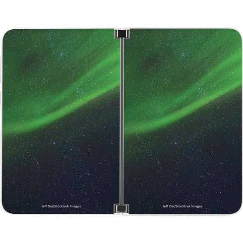 StockTrek Aurora Borealis Dances Above the Arctic Ocean Surface Duo Skin