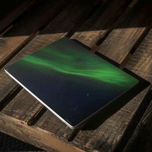 StockTrek Aurora Borealis Dances Above the Arctic Ocean Surface Laptop 2 Skin