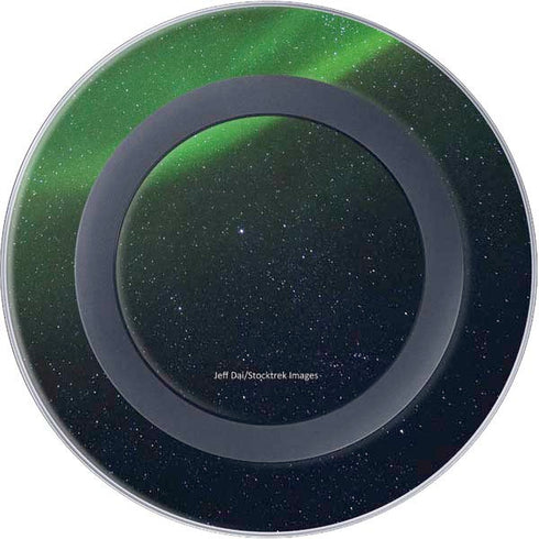 StockTrek Aurora Borealis Dances Above the Arctic Ocean Wireless Charger Skin