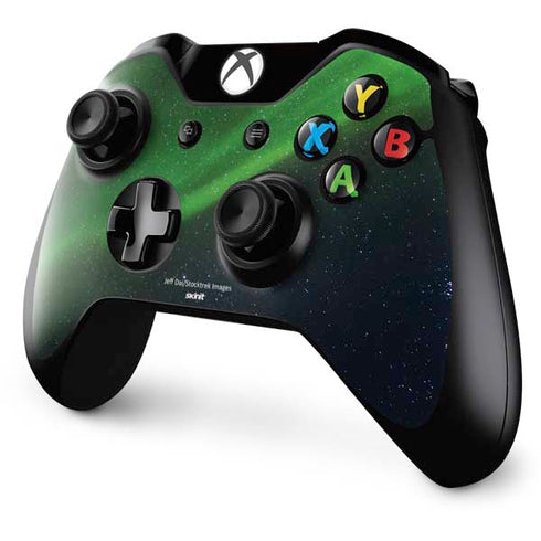 StockTrek Aurora Borealis Dances Above the Arctic Ocean Xbox One Controller Skin