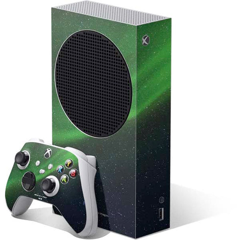 StockTrek Aurora Borealis Dances Above the Arctic Ocean Xbox Series S Bundle Skin