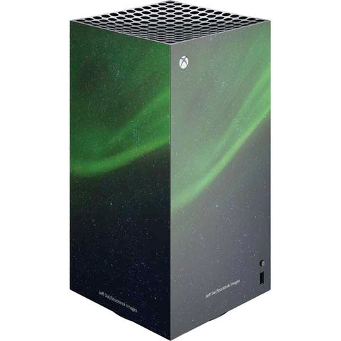 StockTrek Aurora Borealis Dances Above the Arctic Ocean XBox Series X Digital Edition Console Skin