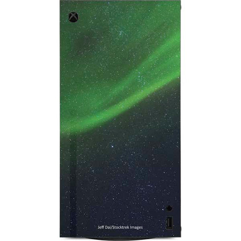 StockTrek Aurora Borealis Dances Above the Arctic Ocean XBox Series X Digital Edition Console Skin