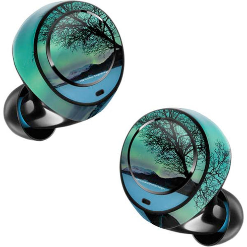 StockTrek Aurora Borealis over a lake in Norway Amazon Echo Buds Skin