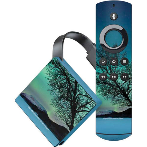 StockTrek Aurora Borealis over a lake in Norway Amazon Fire TV Skin