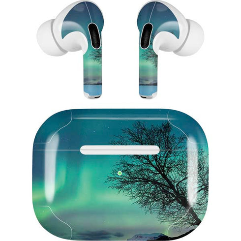 StockTrek Aurora Borealis over a lake in Norway Apple AirPods Pro Skin