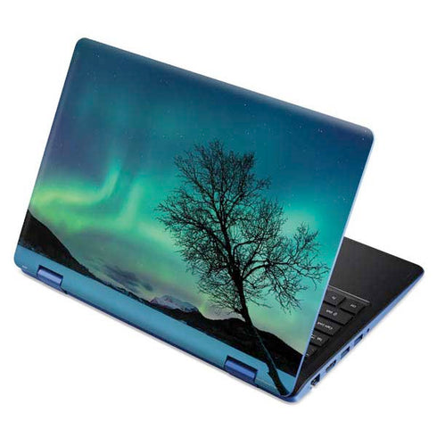 StockTrek Aurora Borealis over a lake in Norway Aspire R11 11.6in Skin