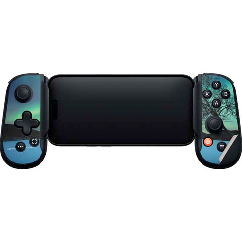 StockTrek Aurora Borealis over a lake in Norway Backbone One for iPhone Game Controller Skin