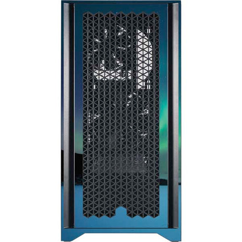 StockTrek Aurora Borealis over a lake in Norway Corsair 4000D Tempered Glass Mid-Tower ATX Case Skin