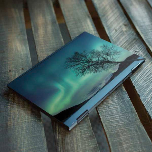 StockTrek Aurora Borealis over a lake in Norway HP Envy Skin