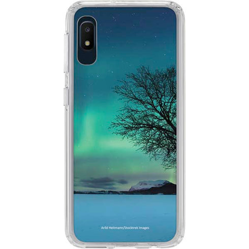 StockTrek Aurora Borealis over a lake in Norway Galaxy Cases