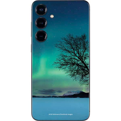StockTrek Aurora Borealis over a lake in Norway Galaxy A16 5G Skin