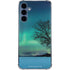 StockTrek Aurora Borealis over a lake in Norway Galaxy A55 5G Clear Case