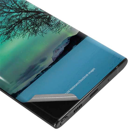 StockTrek Aurora Borealis over a lake in Norway Galaxy Note 10 Plus Skin