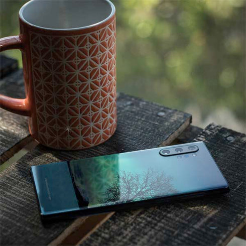 StockTrek Aurora Borealis over a lake in Norway Galaxy Note 10 Plus Skin