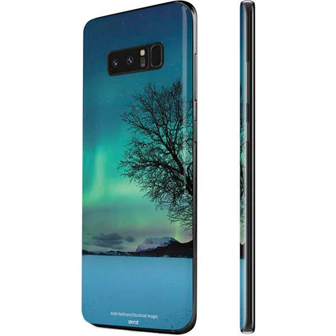 StockTrek Aurora Borealis over a lake in Norway Galaxy Note 8 Skin