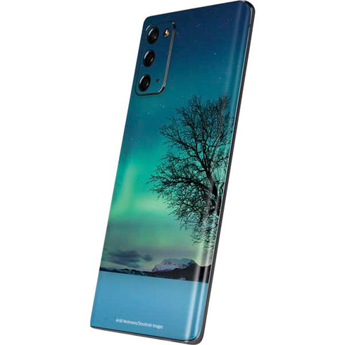 StockTrek Aurora Borealis over a lake in Norway Galaxy Note20 5G Skin