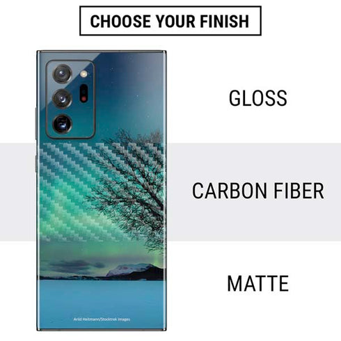 StockTrek Aurora Borealis over a lake in Norway Galaxy Note20 Ultra 5G Skin