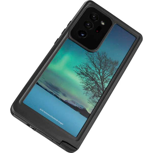 StockTrek Aurora Borealis over a lake in Norway Galaxy Note20 Ultra 5G Waterproof Case