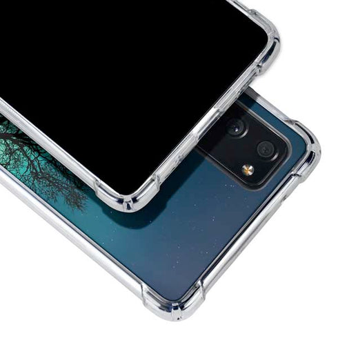 StockTrek Aurora Borealis over a lake in Norway Galaxy S20 FE Clear Case