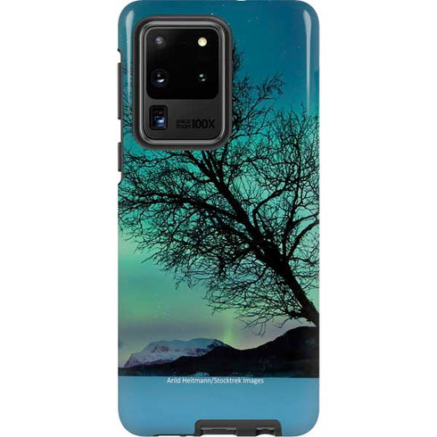StockTrek Aurora Borealis over a lake in Norway Galaxy S20 Ultra 5G Pro Case