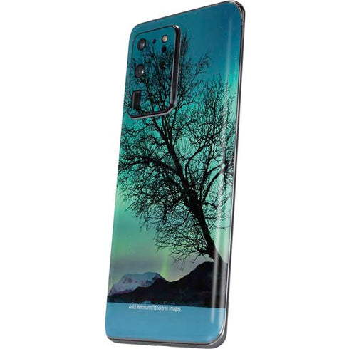 StockTrek Aurora Borealis over a lake in Norway Galaxy S20 Ultra 5G Skin