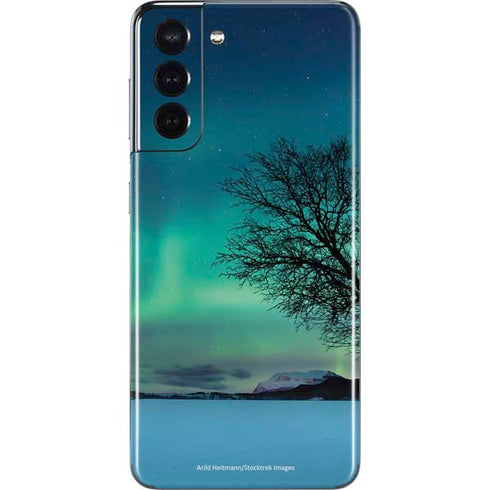 StockTrek Aurora Borealis over a lake in Norway Galaxy S21 5G Skin