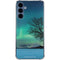 StockTrek Aurora Borealis over a lake in Norway Galaxy S24 Clear Case