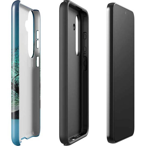 StockTrek Aurora Borealis over a lake in Norway Galaxy S25 Impact Case