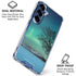 StockTrek Aurora Borealis over a lake in Norway Galaxy S25 Clear Case