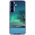 StockTrek Aurora Borealis over a lake in Norway Galaxy S25 Plus Clear Case