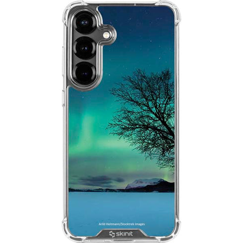 StockTrek Aurora Borealis over a lake in Norway Galaxy S26 Plus Clear Case