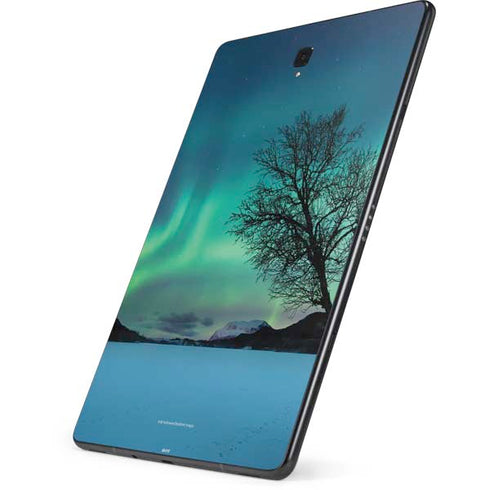 StockTrek Aurora Borealis over a lake in Norway Samsung Galaxy Tab Skin