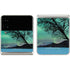 StockTrek Aurora Borealis over a lake in Norway Galaxy Z Flip3 5G Skin